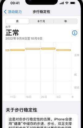左云iPhone手机维修如何在iPhone开启'步行稳定性通知'