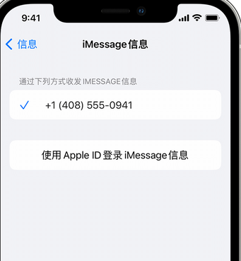 左云apple维修iPhone上无法正常发送iMessage信息 