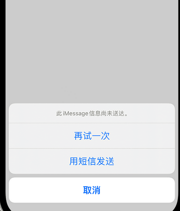 左云apple维修iPhone上无法正常发送iMessage信息