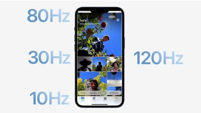 左云苹果14维修分享iPhone 14有高刷吗 
