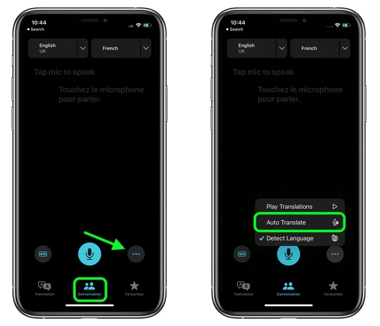 左云苹果手机维修分享iOS 15 “翻译” App 新改进 