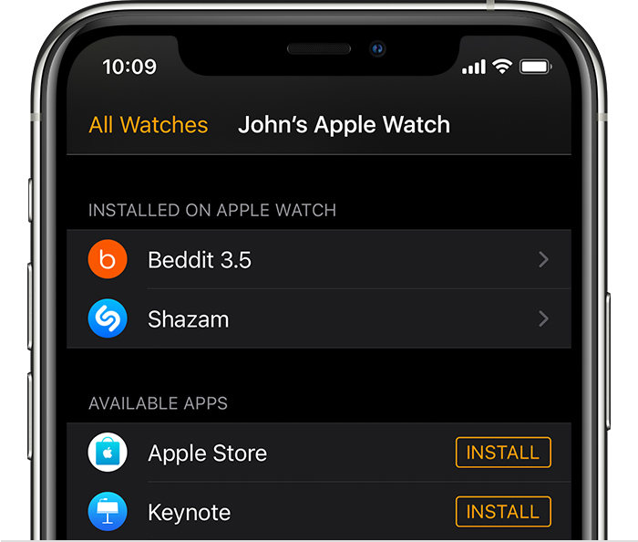左云苹果手机维修分享如何在 Apple Watch 上下载应用 